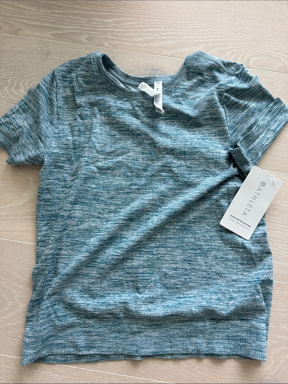 Athleta Heather Teal In MotionTee